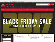 Tablet Screenshot of alamoauto.com